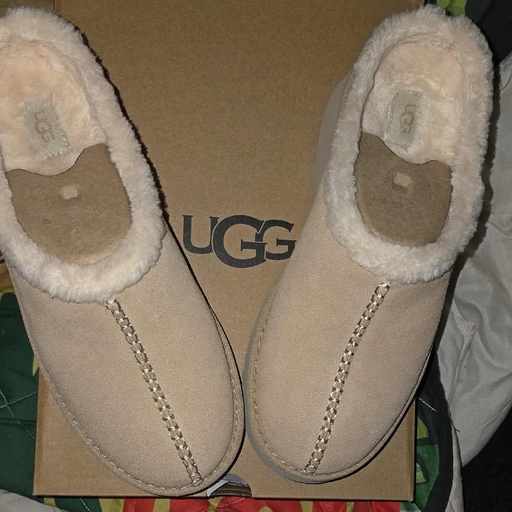 AUTHENTIC UGG New Heights Cozy Clog~ Size 10 ~ Color Driftwood ☆NIB♡!!!